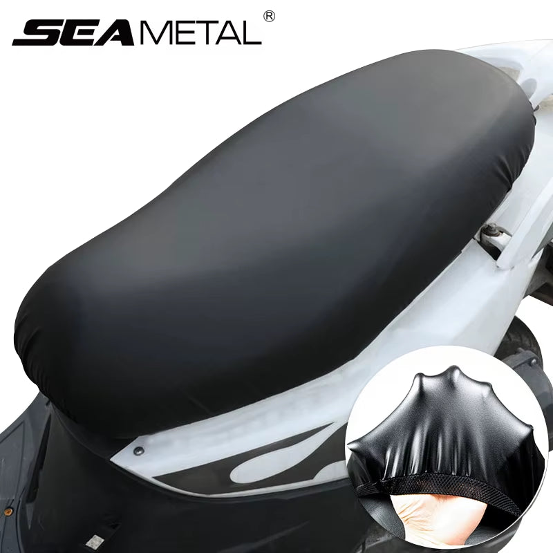 SEAMETAL Elastic Motorcycle Seat Cover Waterproof TPU Seat Protection Cover Universal anti Scratch Motorbike Seat Protector
