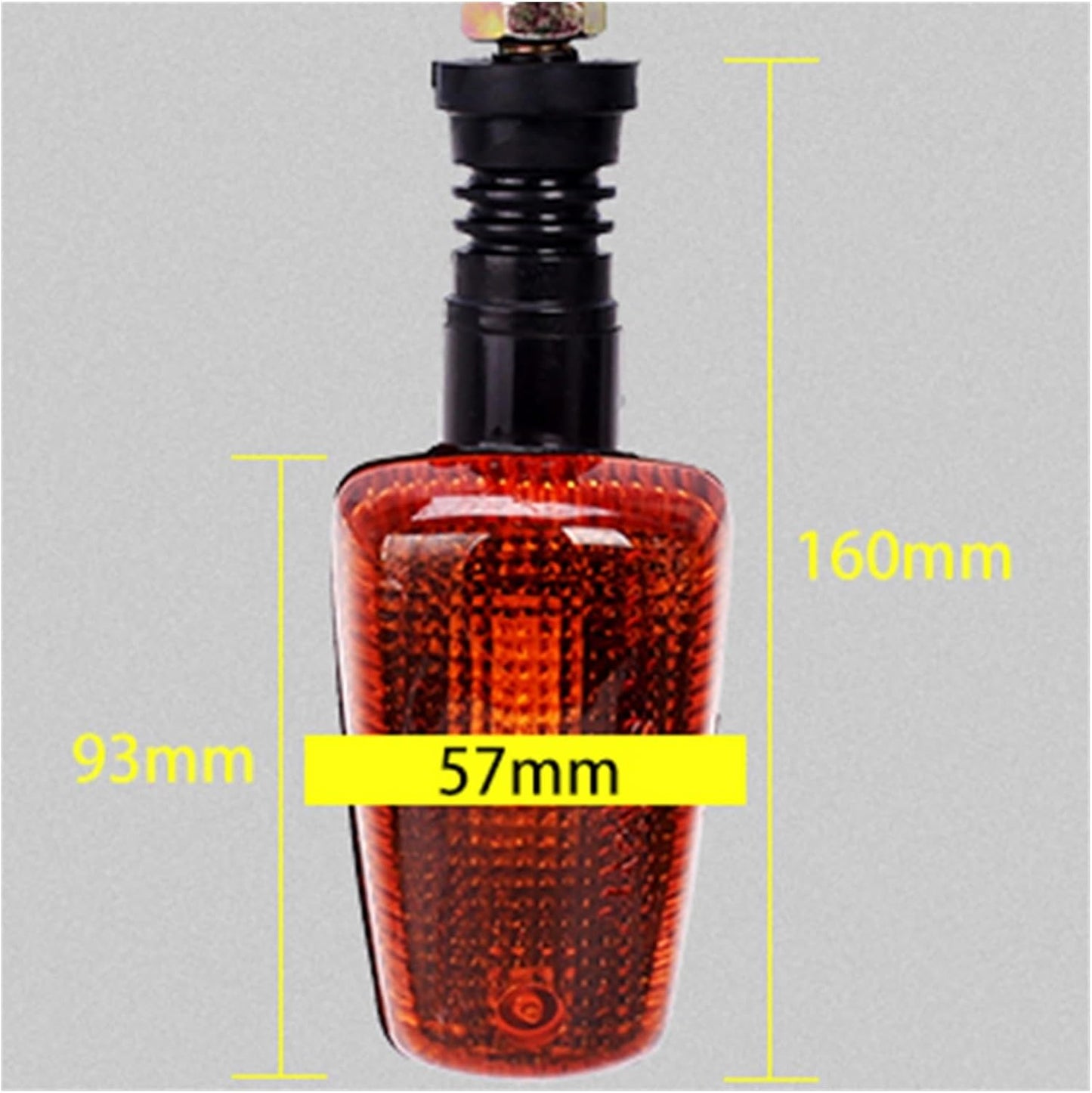 Turn Indicator Motorcycle Turn Signal Indicator Light Turning Amber Bulb Blinker Lamp for Yam&Aha XJR400 XJR1200 XJR1300 FZR250 FZR400