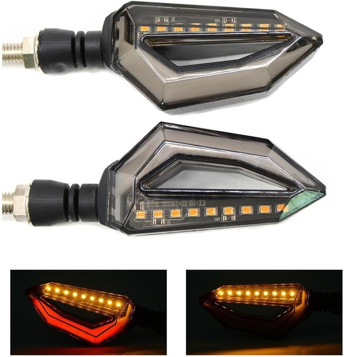 Turn Indicator Motorcycle Turn Signal Indicators Amber Light LED for Be&Nelli BN300 BN302 BN600 BN TNT 300 600 GROM MSX125 MSX 125 PCX 125 150