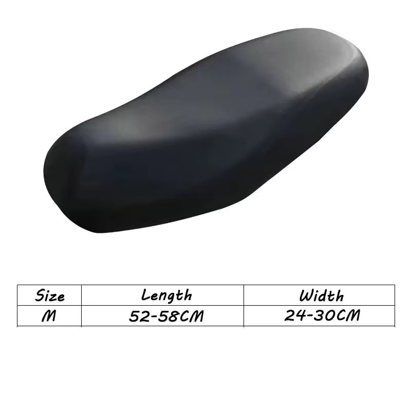 SEAMETAL Elastic Motorcycle Seat Cover Waterproof TPU Seat Protection Cover Universal anti Scratch Motorbike Seat Protector