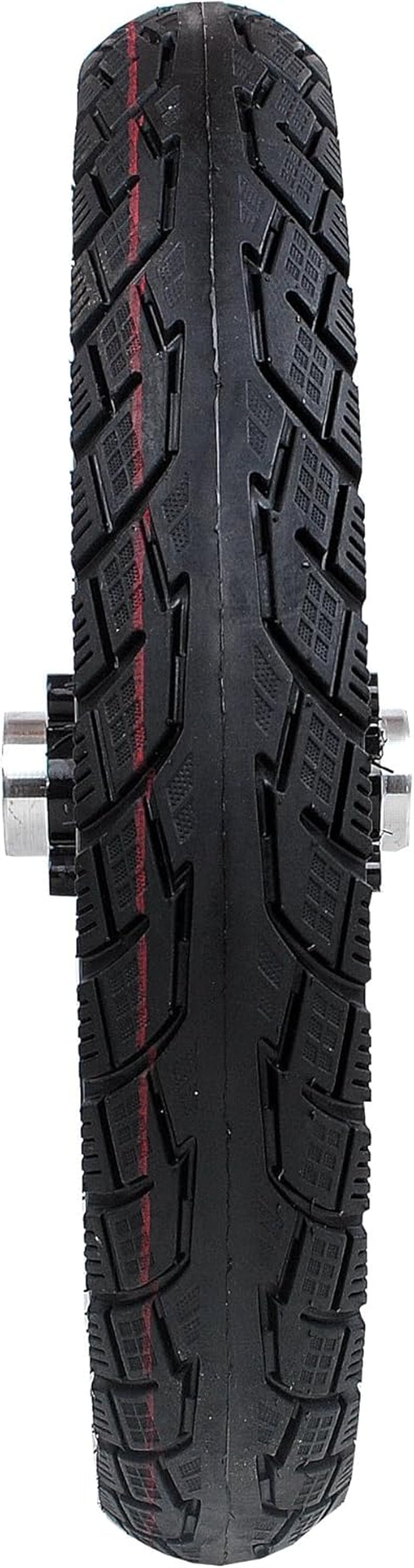 Rim Tube Tire Black Rear Wheel 2.50-10 Tyre+Hub 49-50Cc Dirt Bike Gas Dirt Bike Pit Bikes Youth Dirt Pitbike Mini Motorcycle Parts (B)
